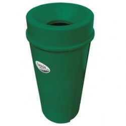 CESTO – BOTE 80L REDONDO VERDE CON TAPA EMBUDO 8496VD