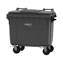 CONTENEDOR 660L DE 4 RUEDAS «DST» GRIS Z660/AL (ZIN14)