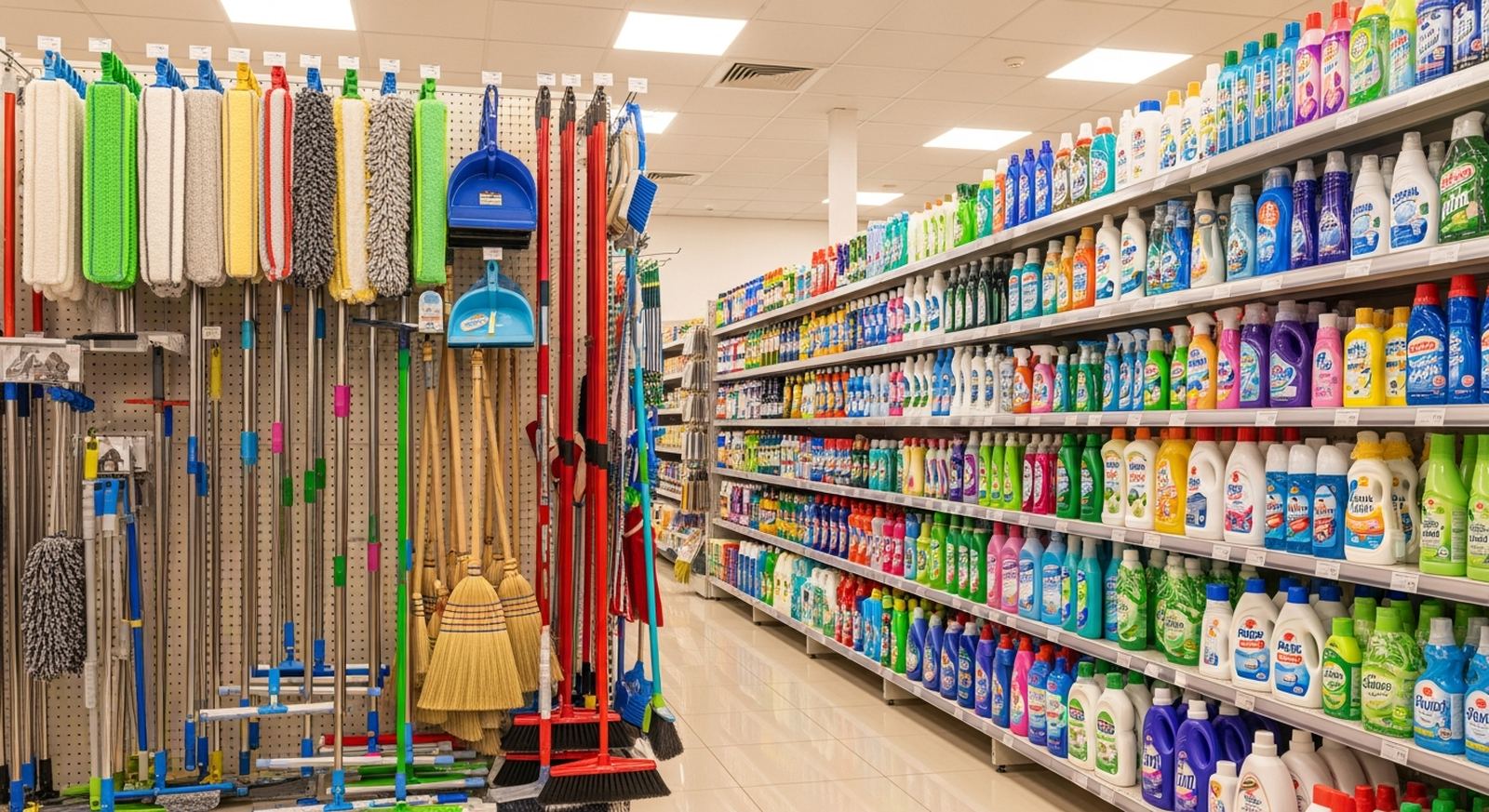 Artículos de limpieza para el hogar